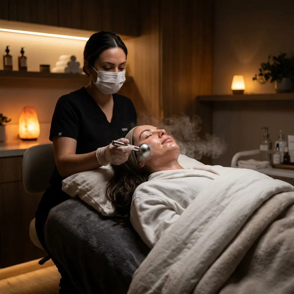 Cryo globe massage facial vancouver clinic