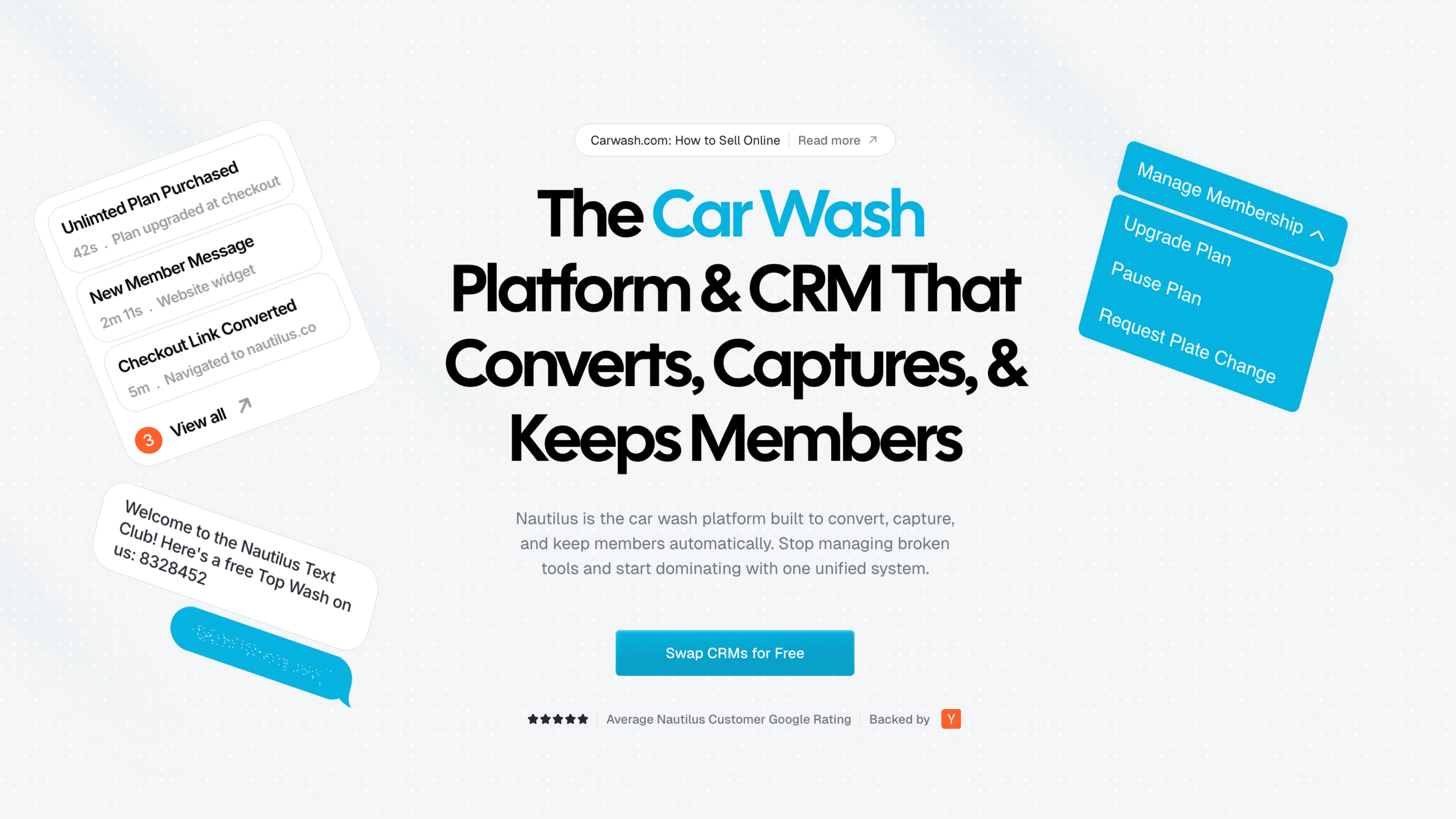 Nautilus - The Car Wash Platform logo