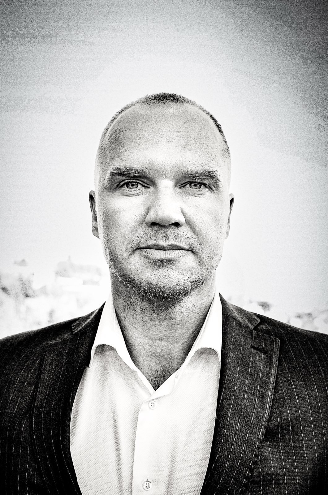 Portrait of portfolio creator – front view