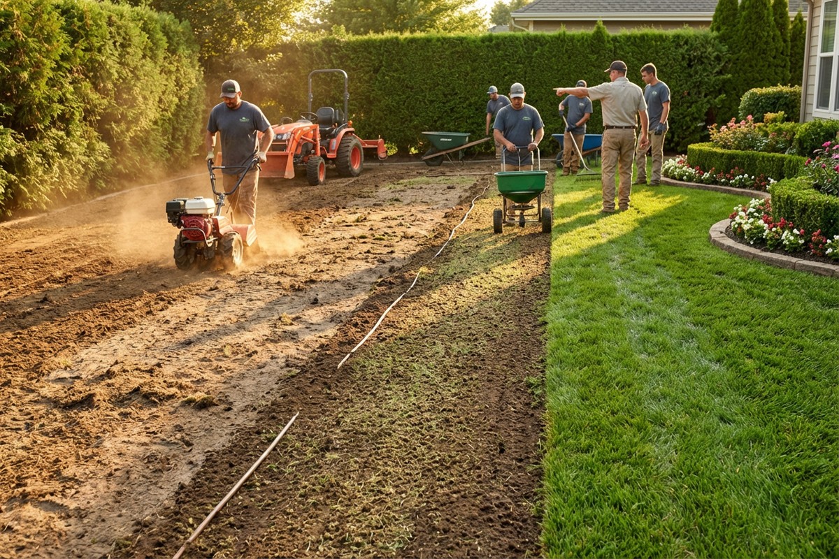 rekultywacja trawnika
