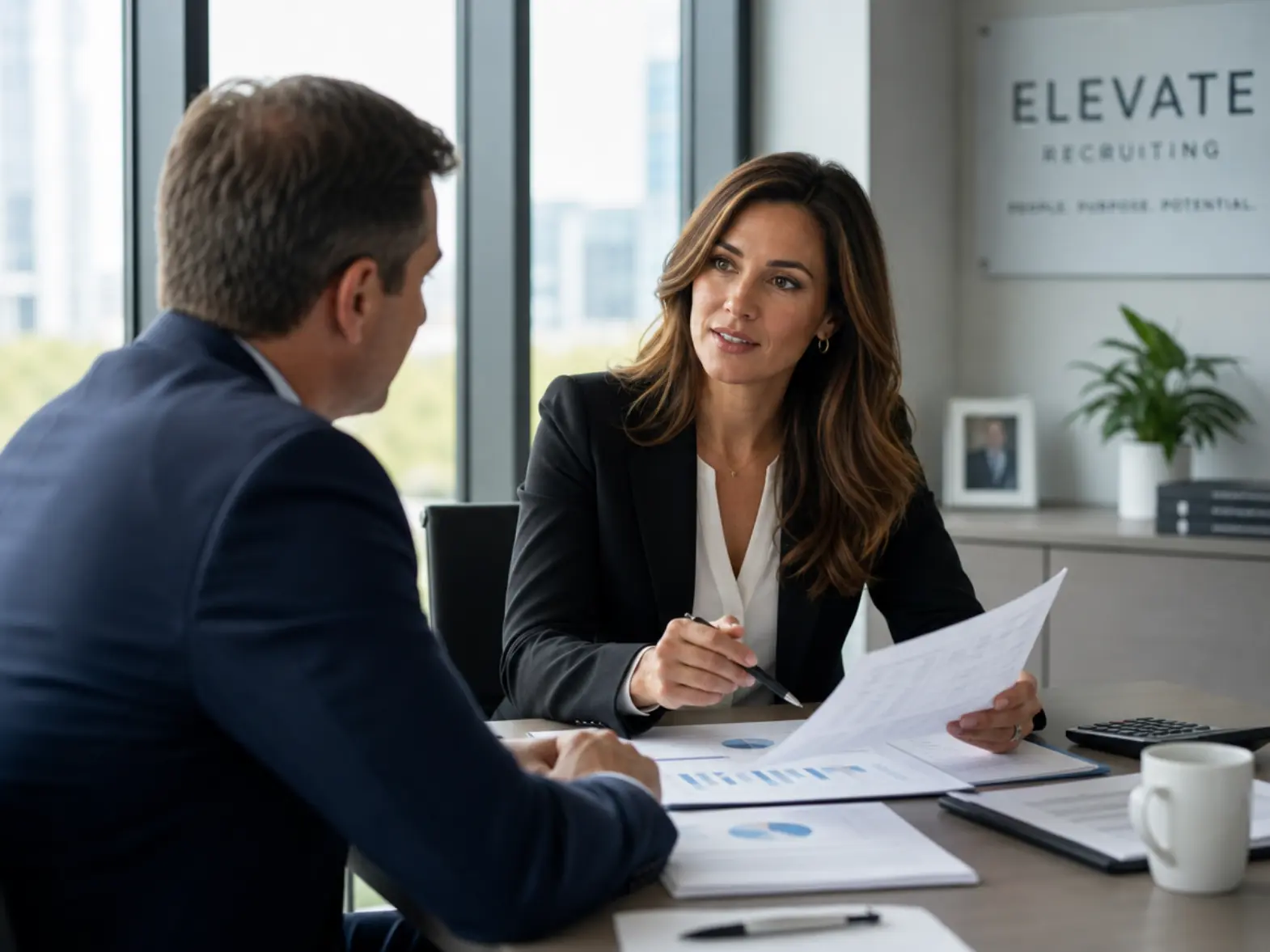 CEO of recruiting agency working with LaPolla Financial CPA.