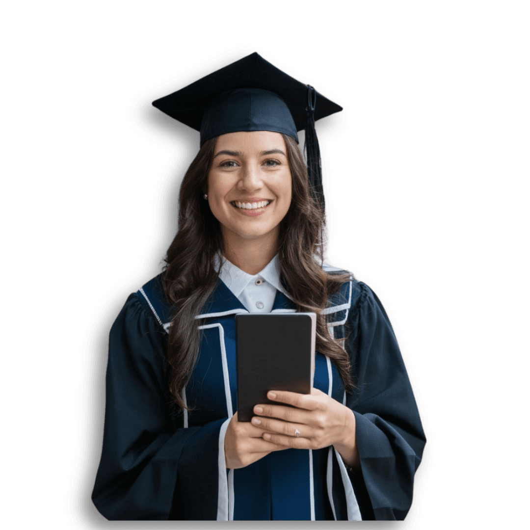 Girl with a bright white smile