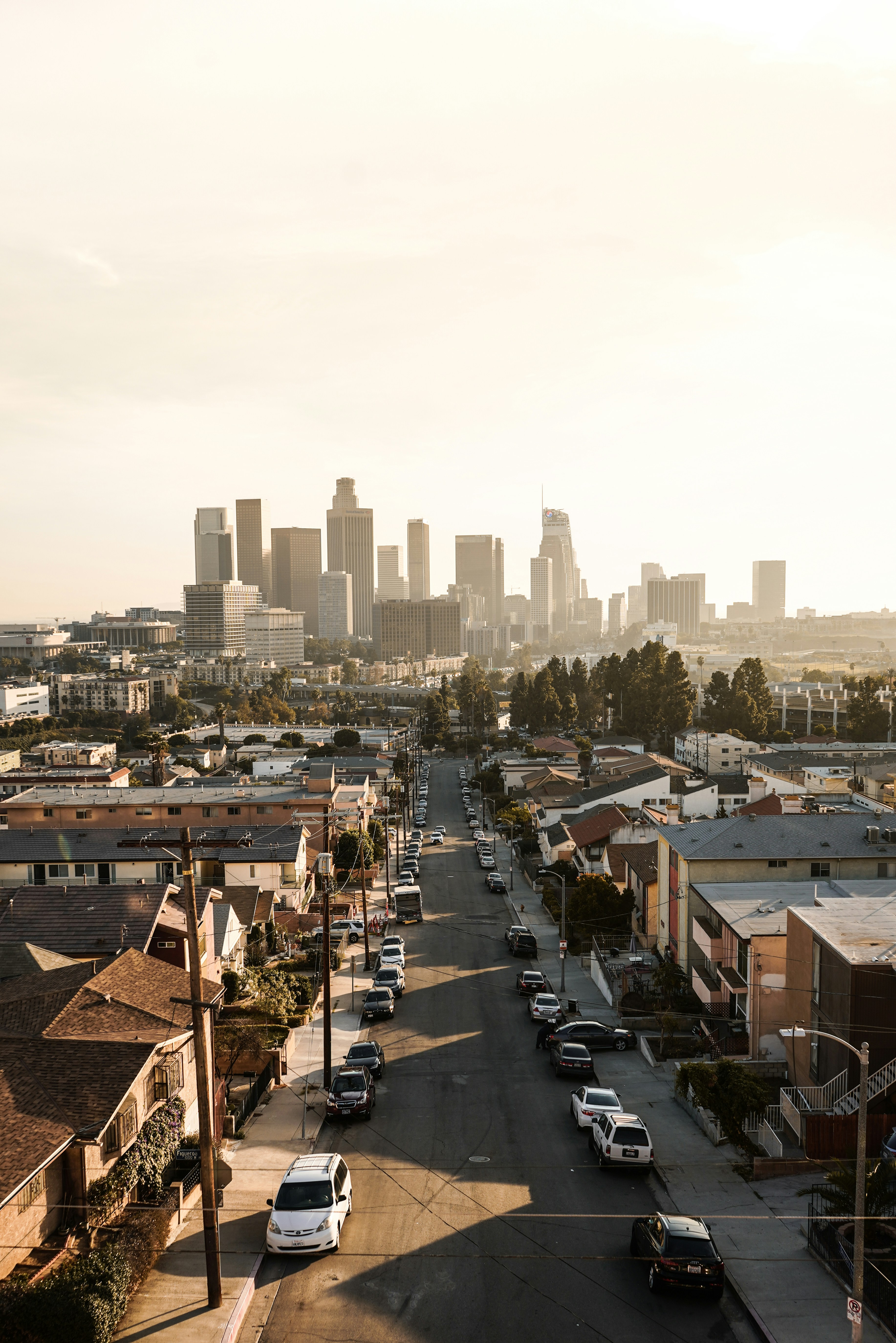 Sunset over the Los Angeles coastline symbolizing calm, healing, and reflection during sexuality exploration therapy sessions in LA.