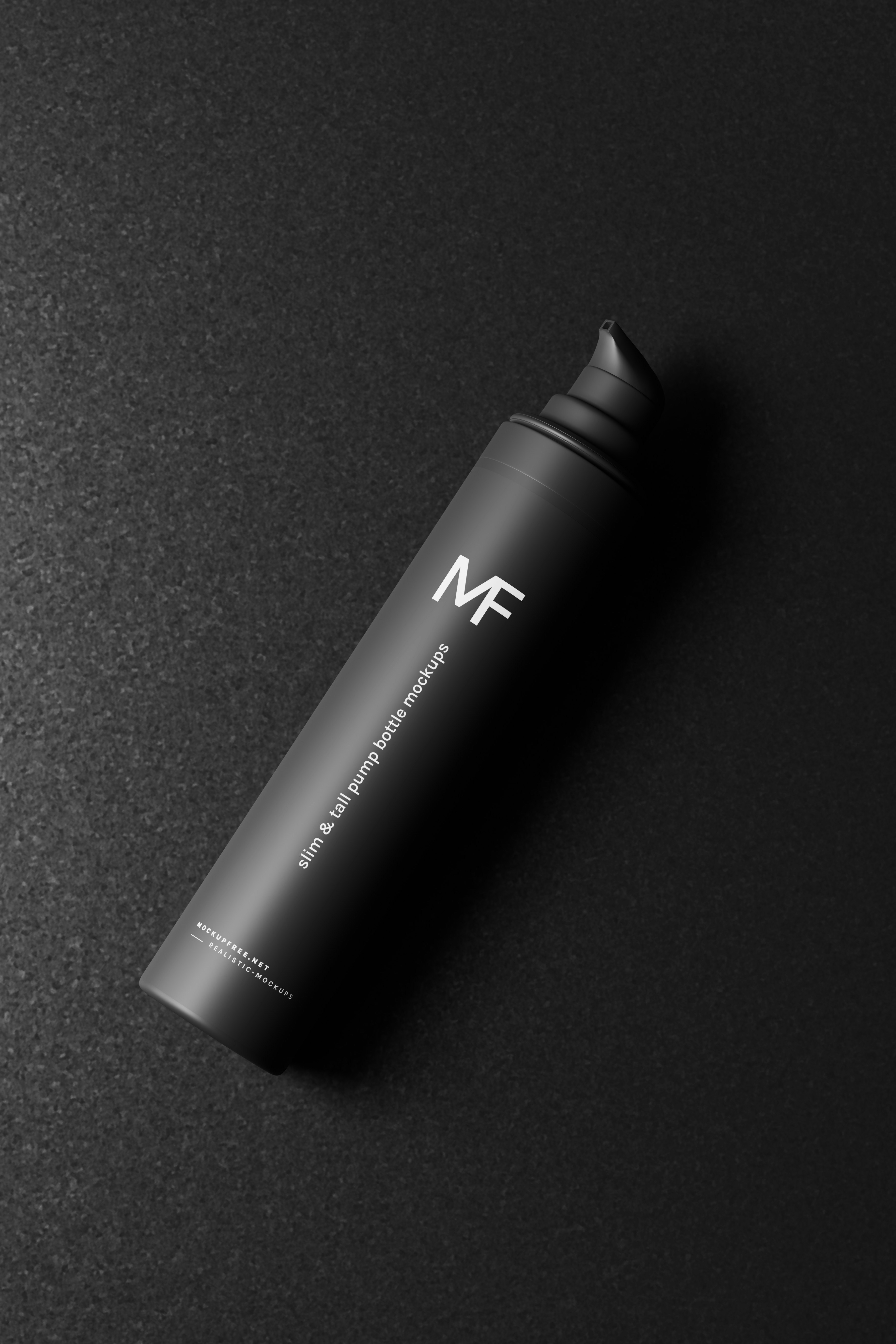 a black tube on a black surface