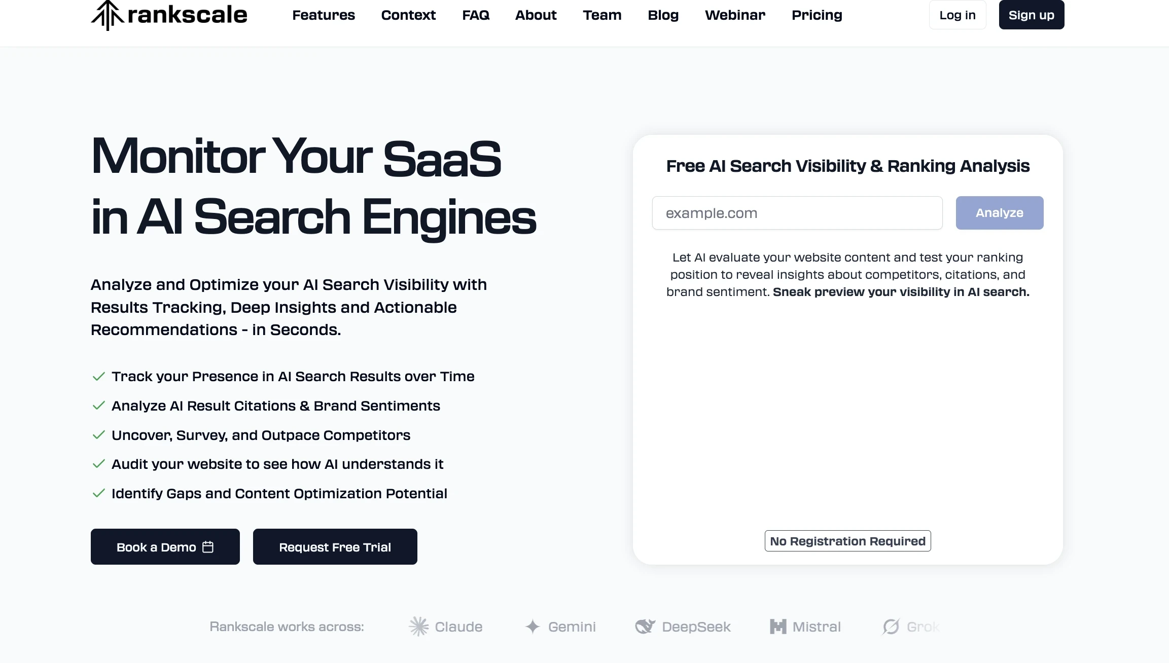 Webstranica RankScale