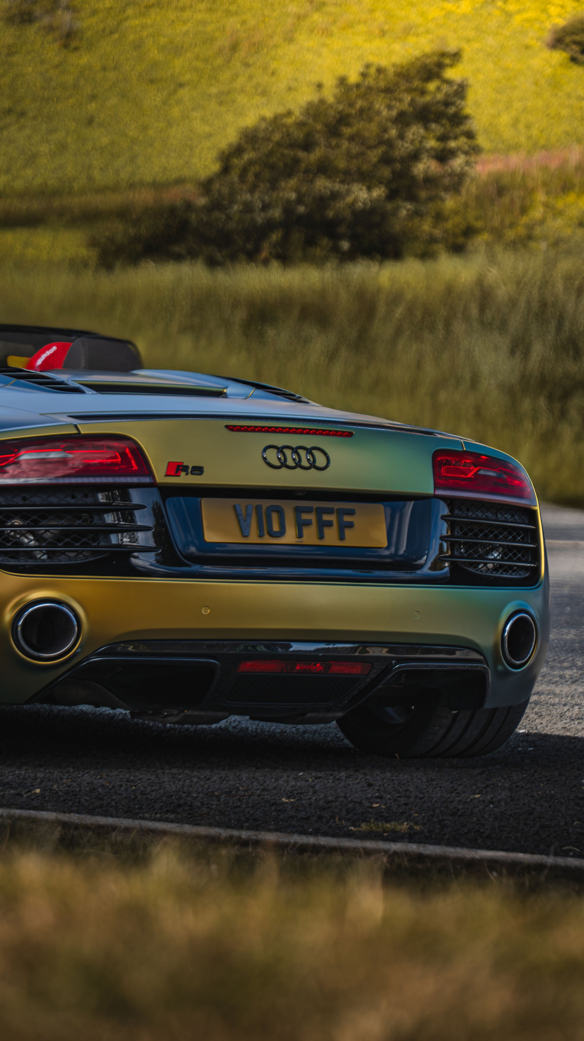 Audi R8 shoot in the countryside