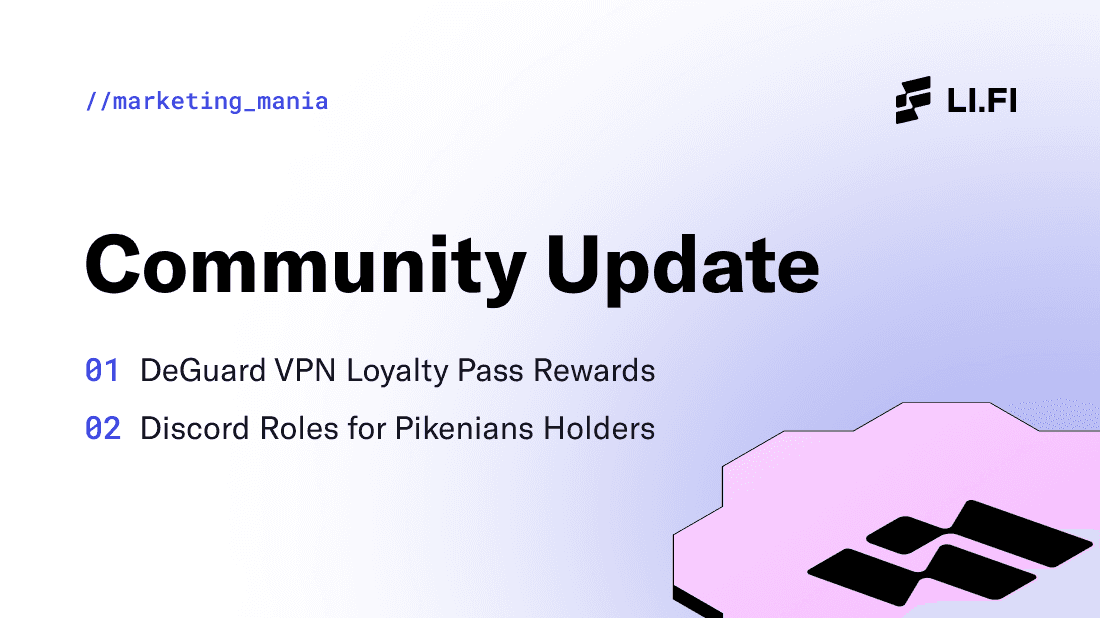 Update March 2024 Community Update