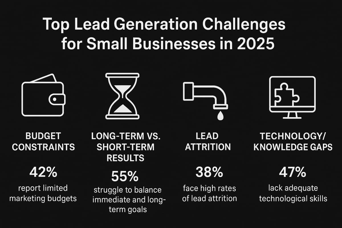 Common Lead Generation Challenges for Small Businesses