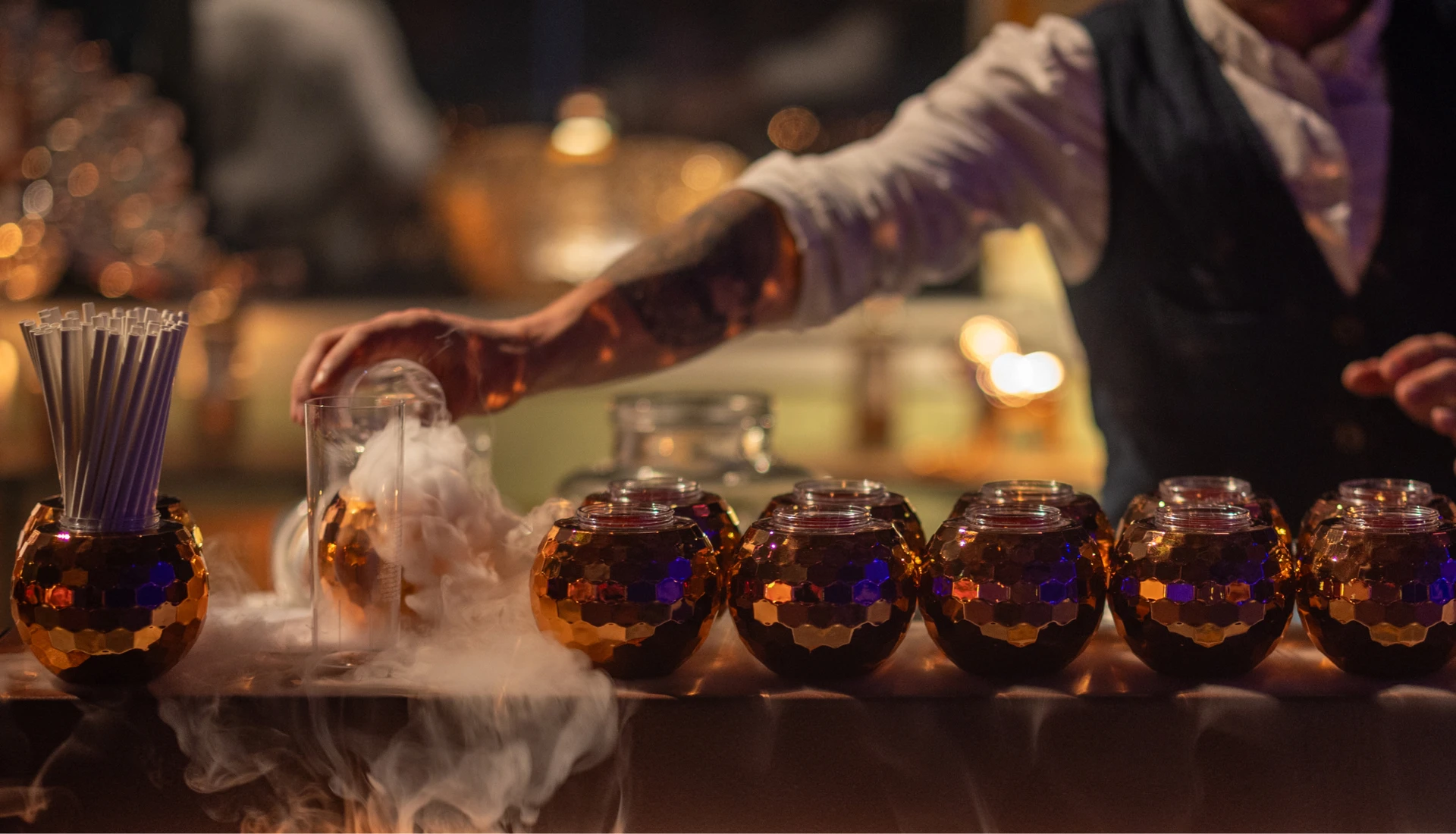 Athlete winning a race