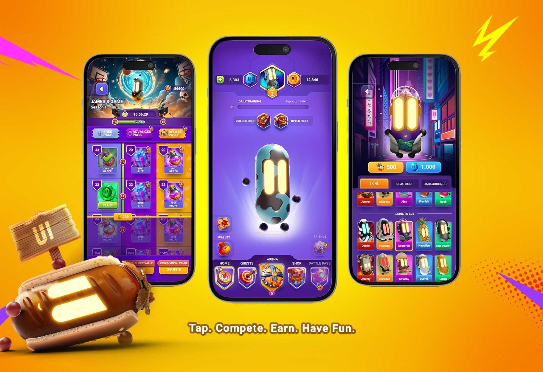 Image with the app presentation