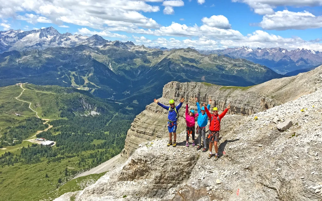Via Ferrata Gustavo Vidi i Brenta-Dolomittene, Italia | Expa Travel
