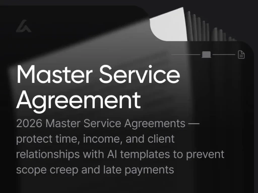Master Service Agreement (MSA)