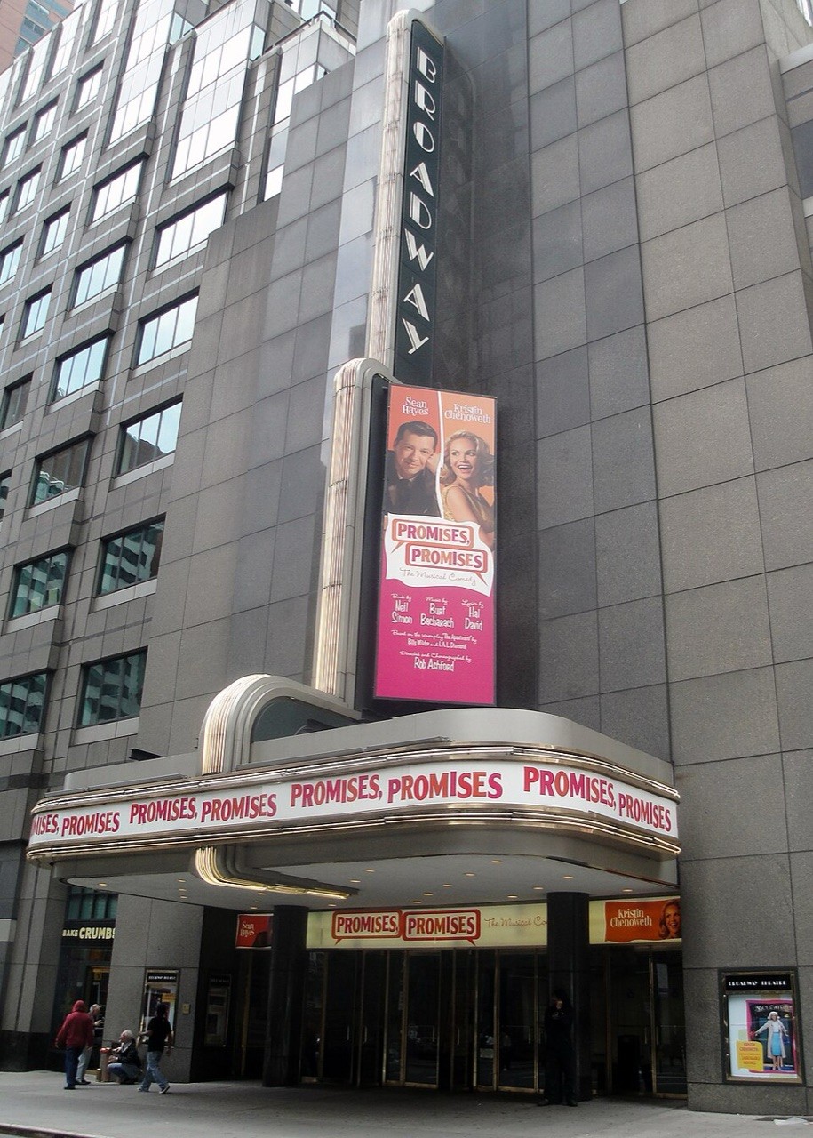 Una sala di Broadway, il contesto in cui nasce il teatro musicale americano