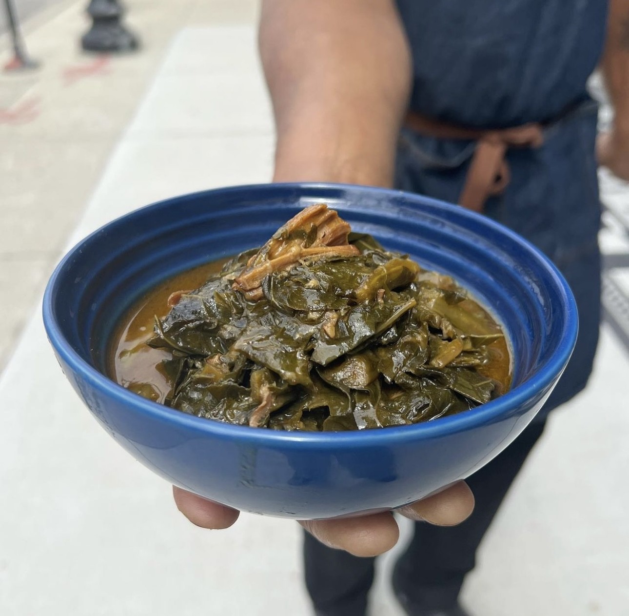Okra at Luella's Southern Kitchen