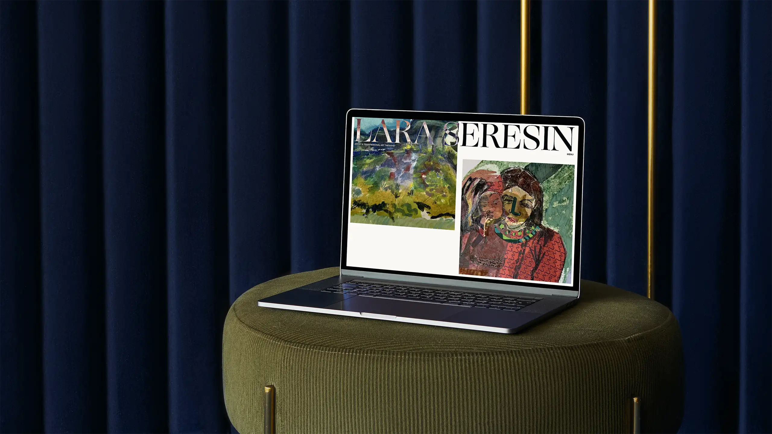 Four Winds program 2025 website homepage with illustrated hero artwork and brand typography.