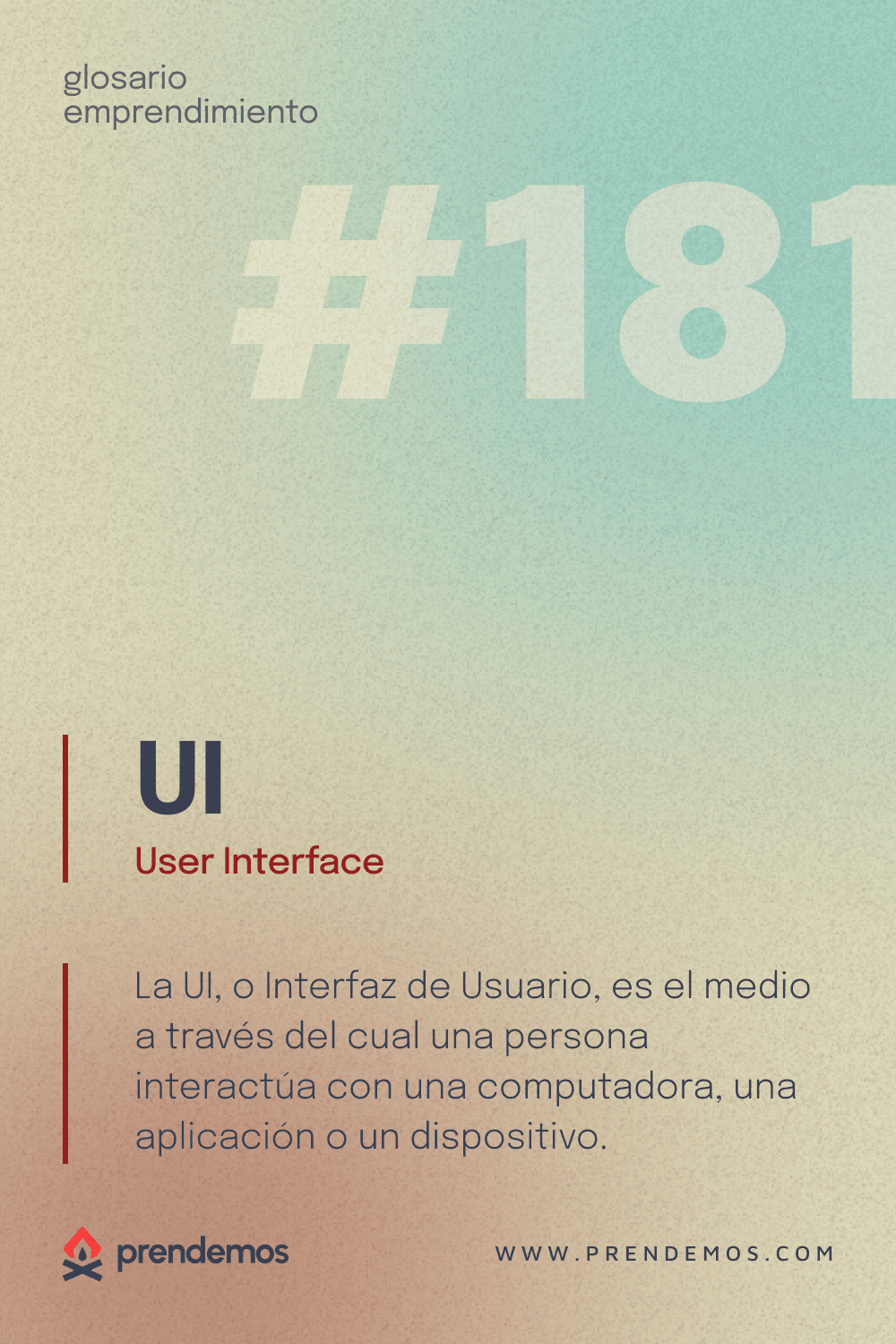 Qué es la UI (Interfaz de Usuario)