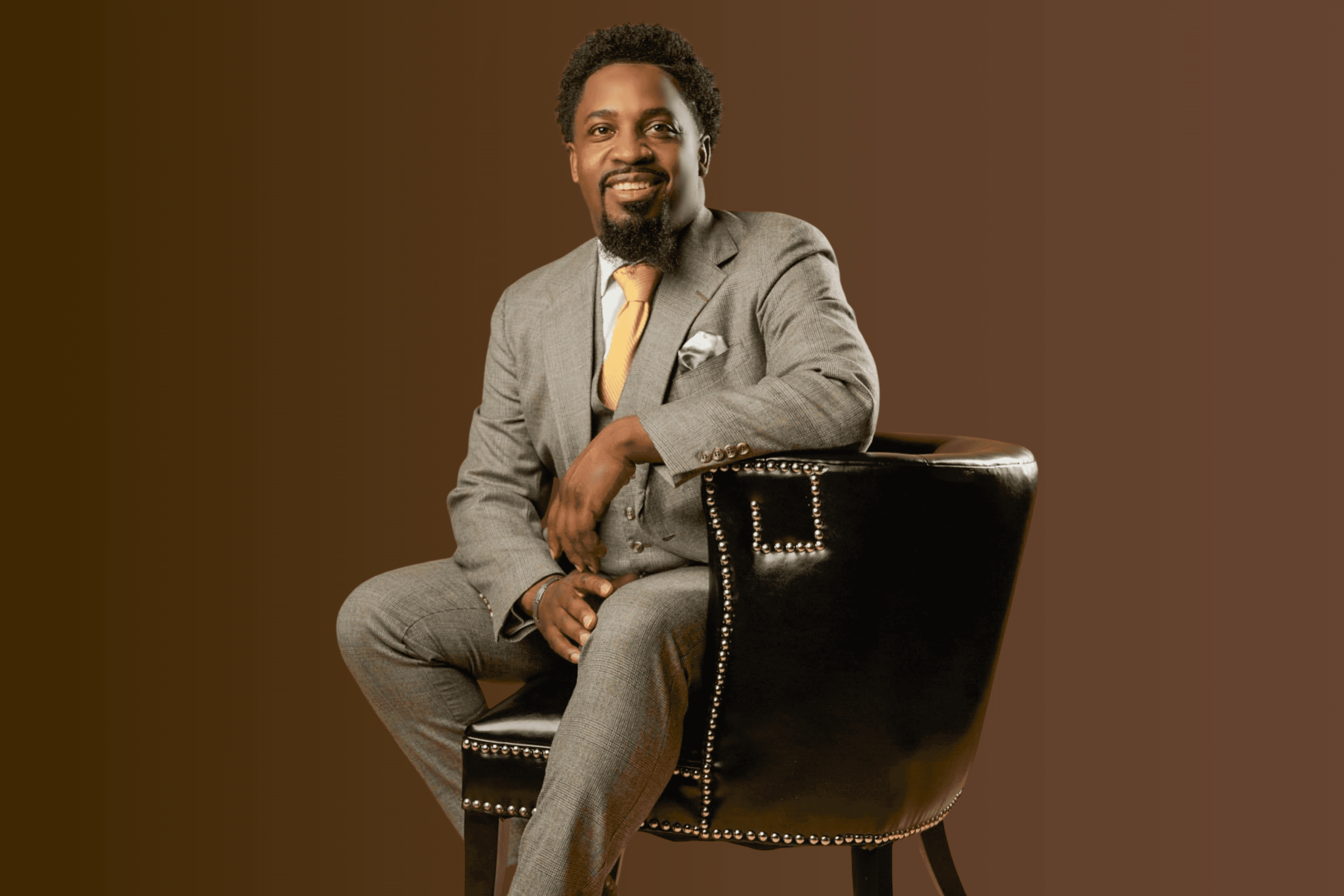 Image of a rapper with headphones