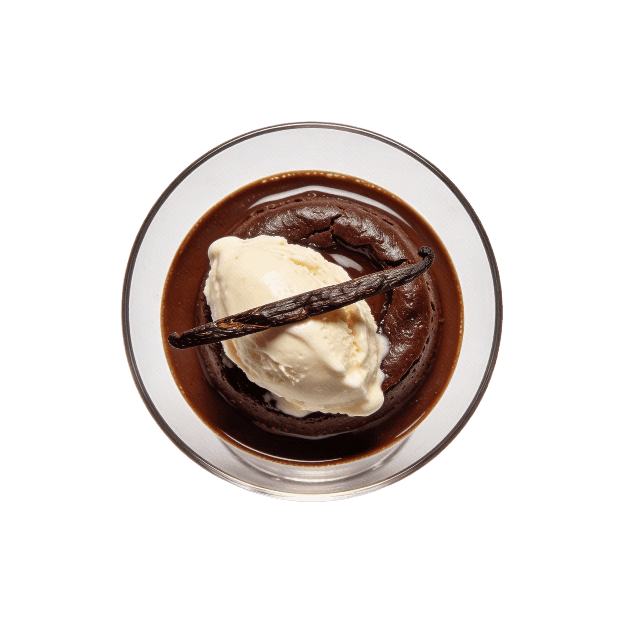 Warm Chocolate Fondant, Tonka Bean Ice Cream