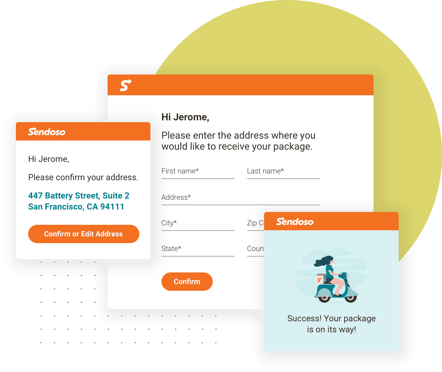 Sendoso address confirmation and delivery workflow - Sendoso Alternatives