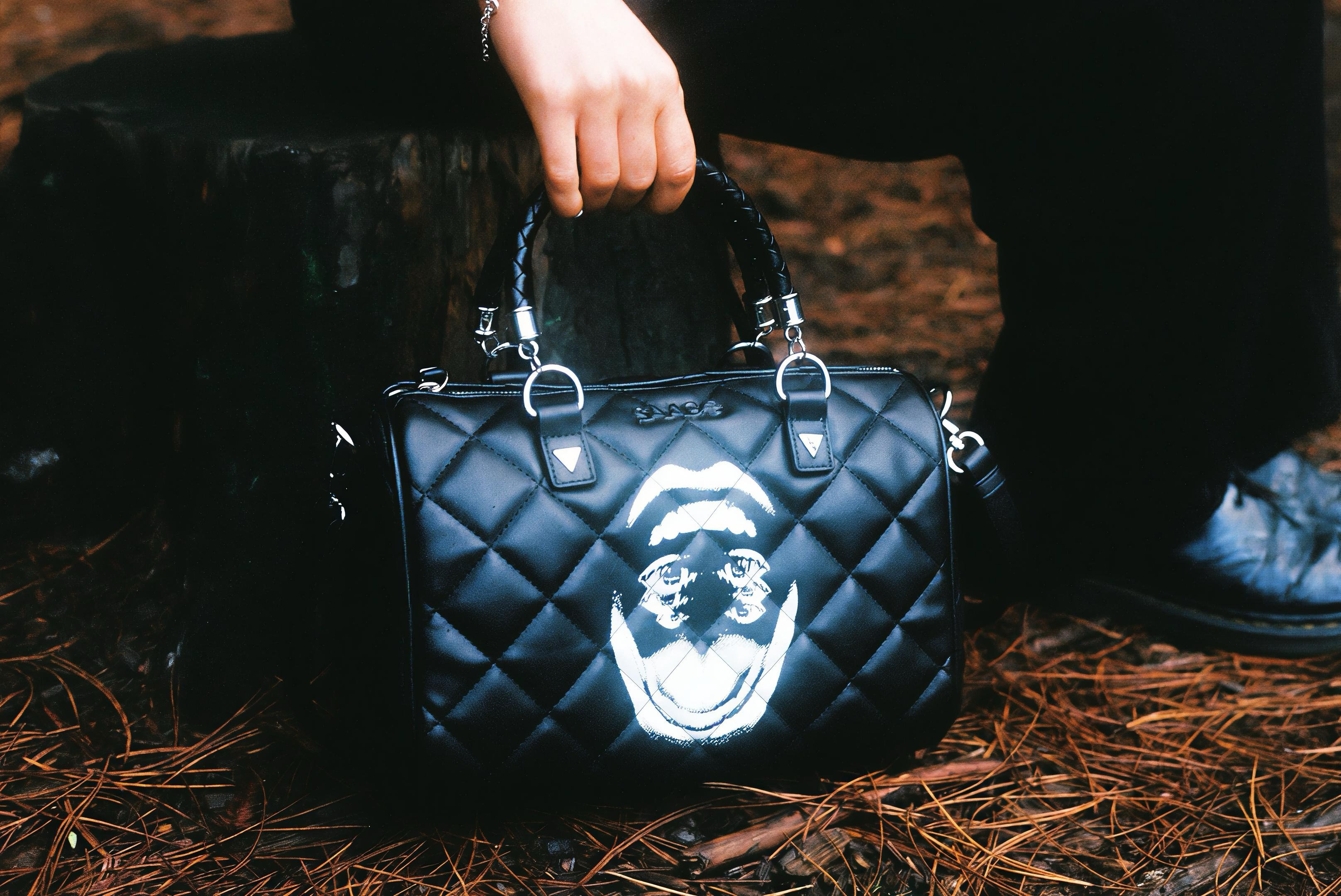 THE DARK LOTUS HANDBAG