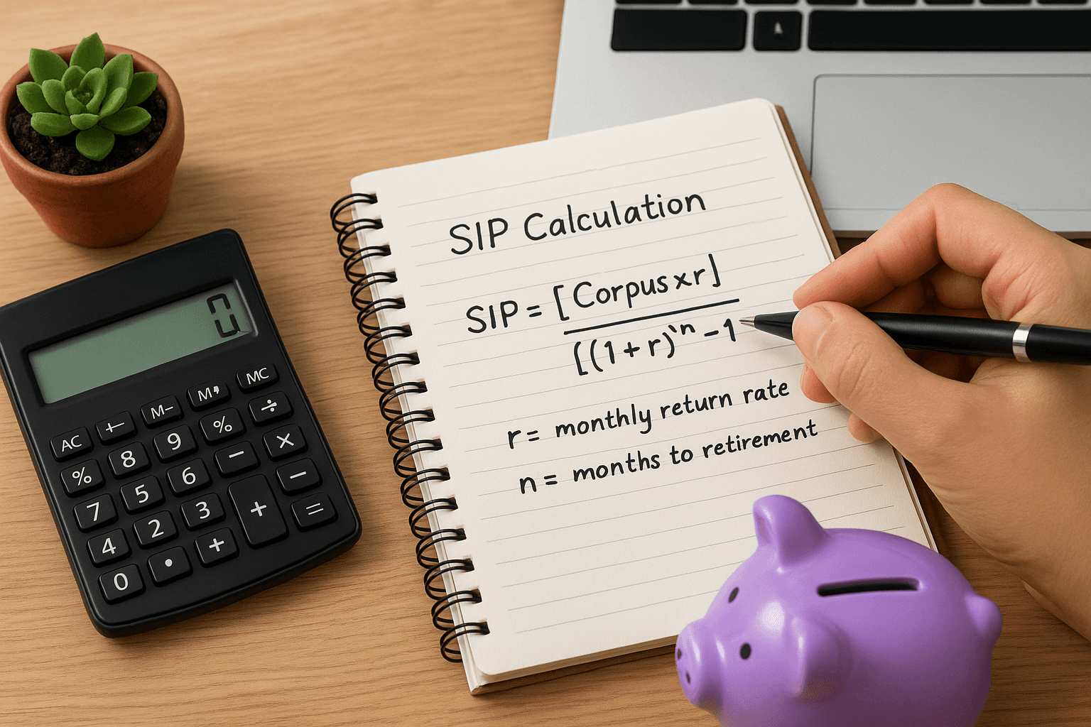 Break down the SIP calculation
