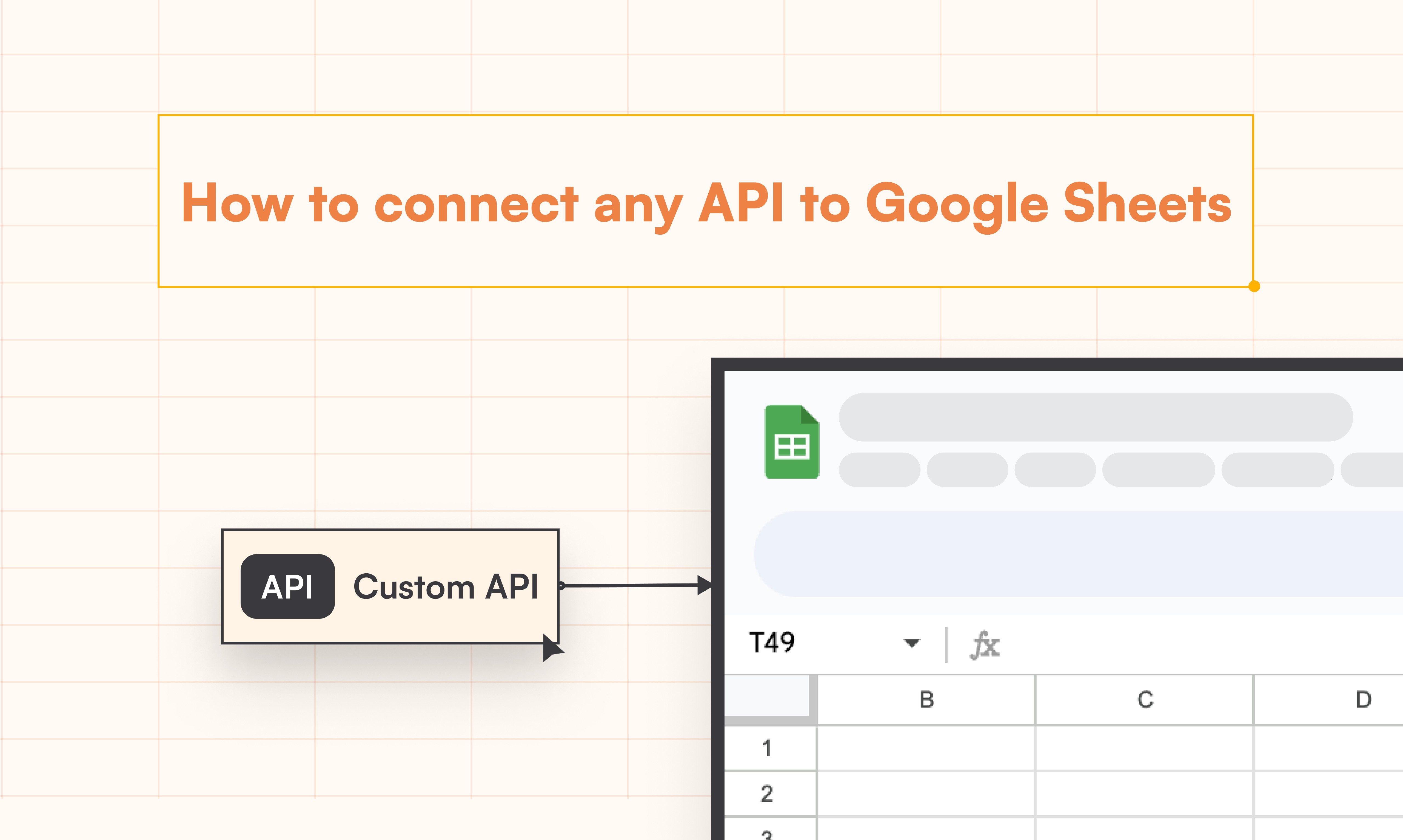 how to connect any api to google sheets