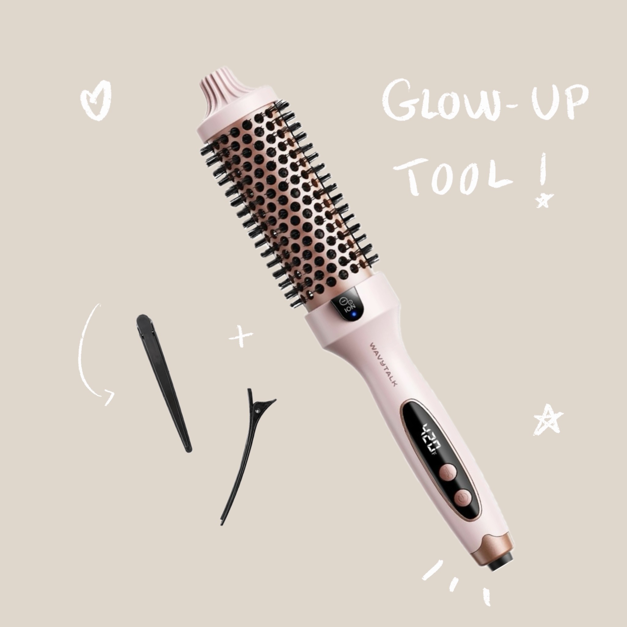 Hair styling tool for achieving perfect hair, ideal for creating a variety of looks with adjustable temperature settings. A perfect gift for beauty enthusiasts.