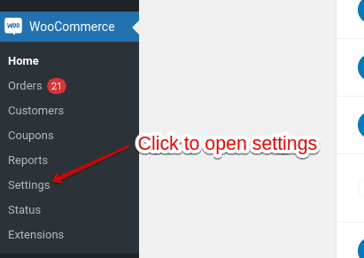 Complete the Payments setting in WooCommerce