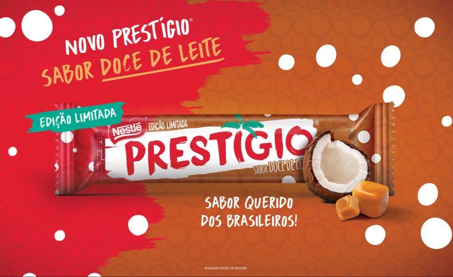 Nestlé lança Prestígio sabor Doce de Leite 