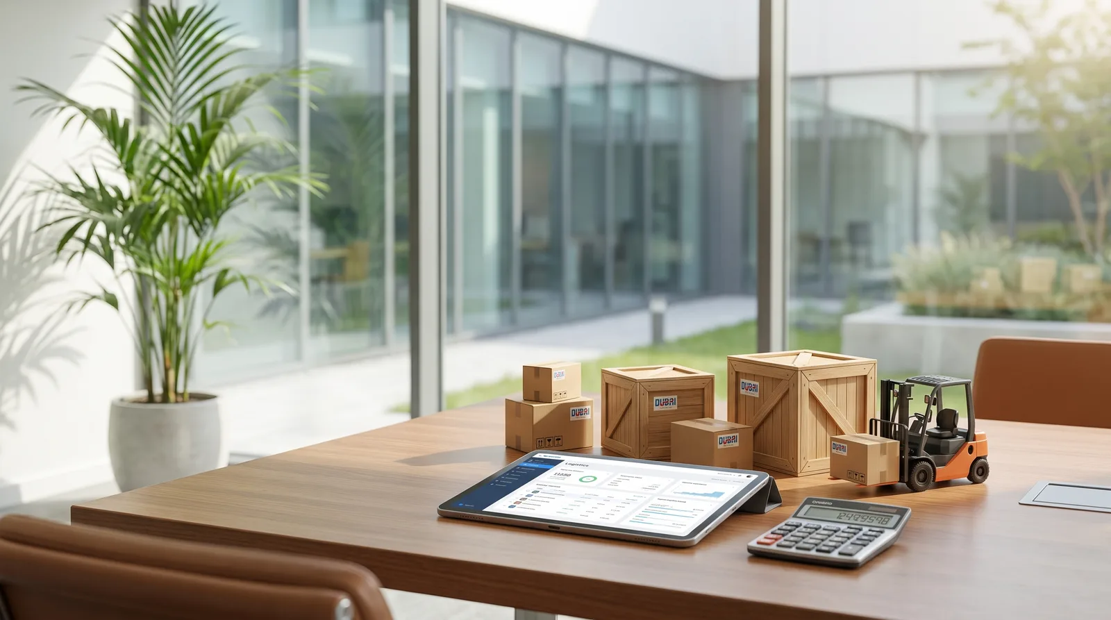 Where to Store Stock for a Dubai Online Business beside an online store on a laptop and a card payment terminal