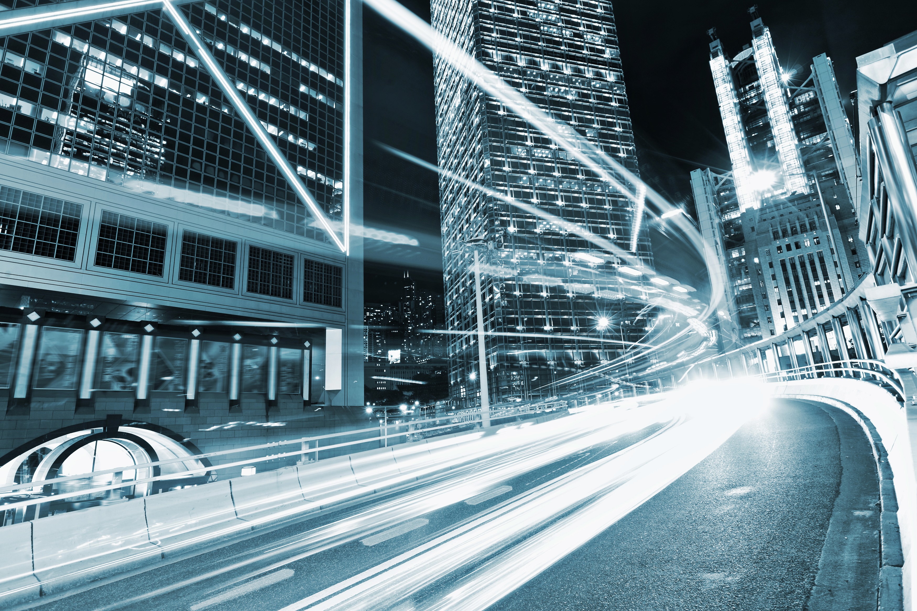 black laptop computer on table