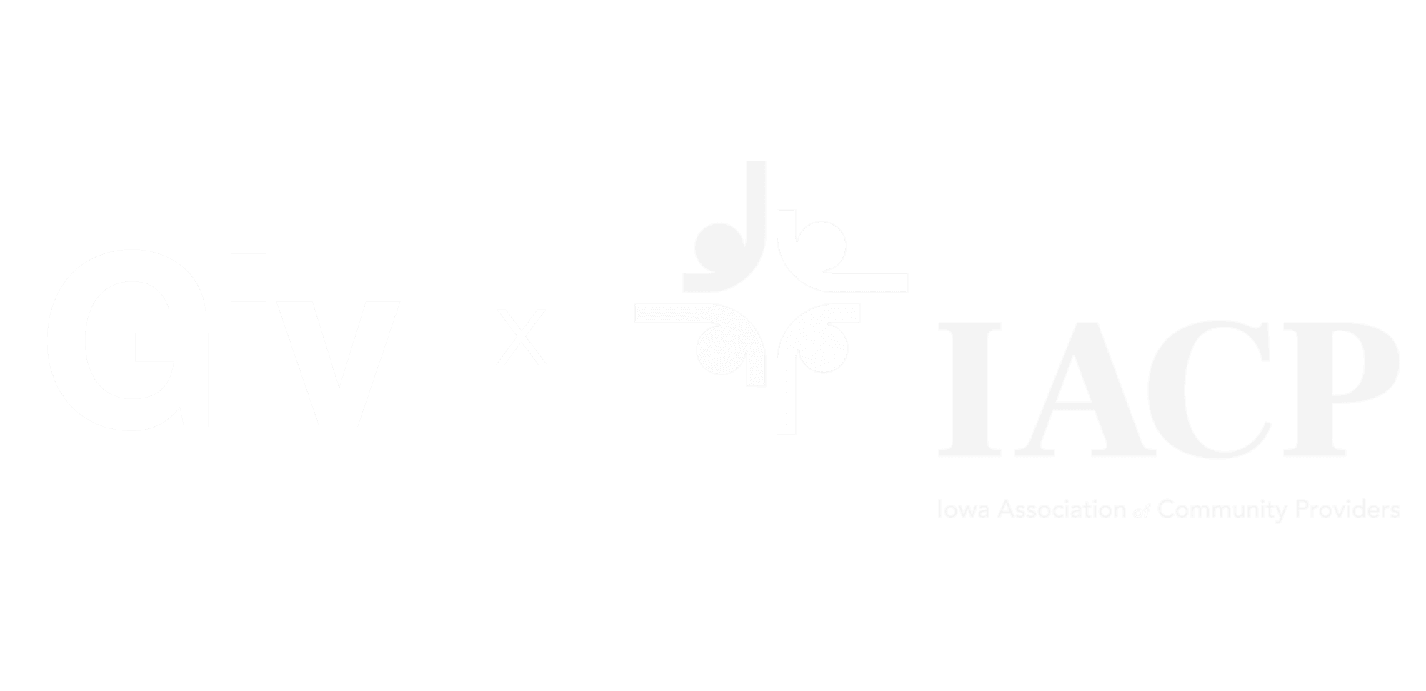 Giv and IACP logos together.