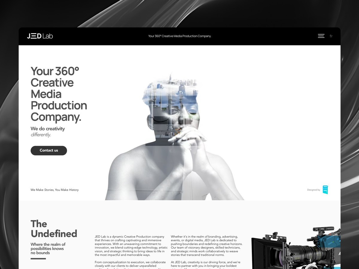 JedLab website by AGR Studio