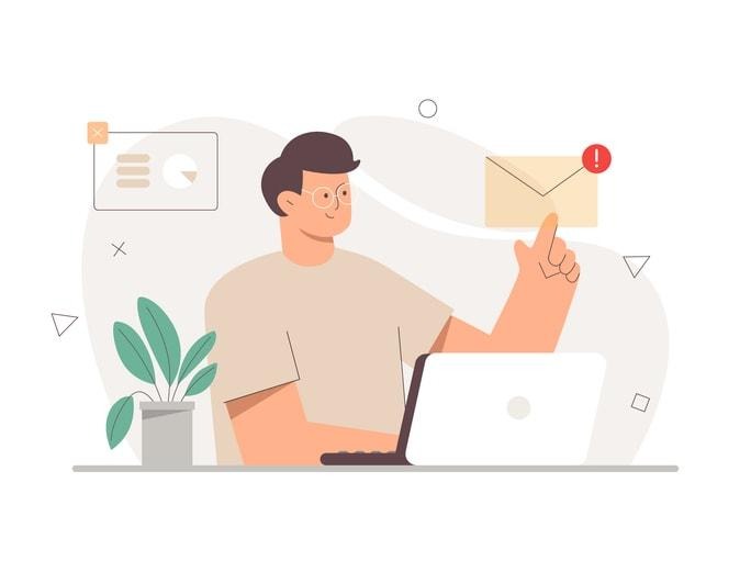 Common mistakes in out of office messages represented visually.