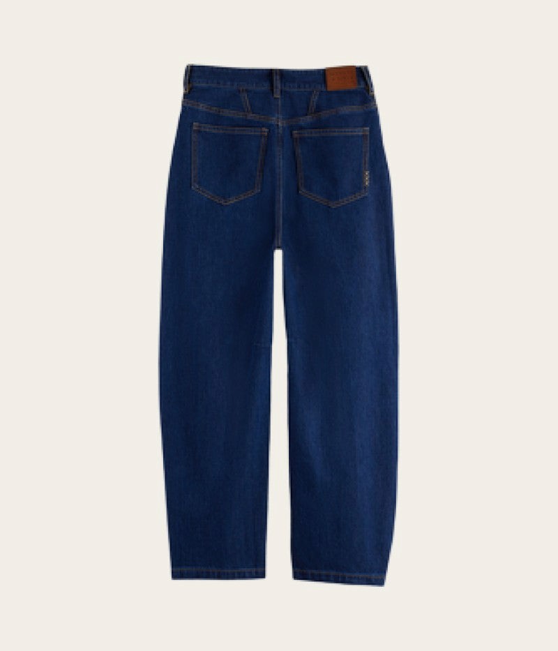 The Loop high rise barrel denim