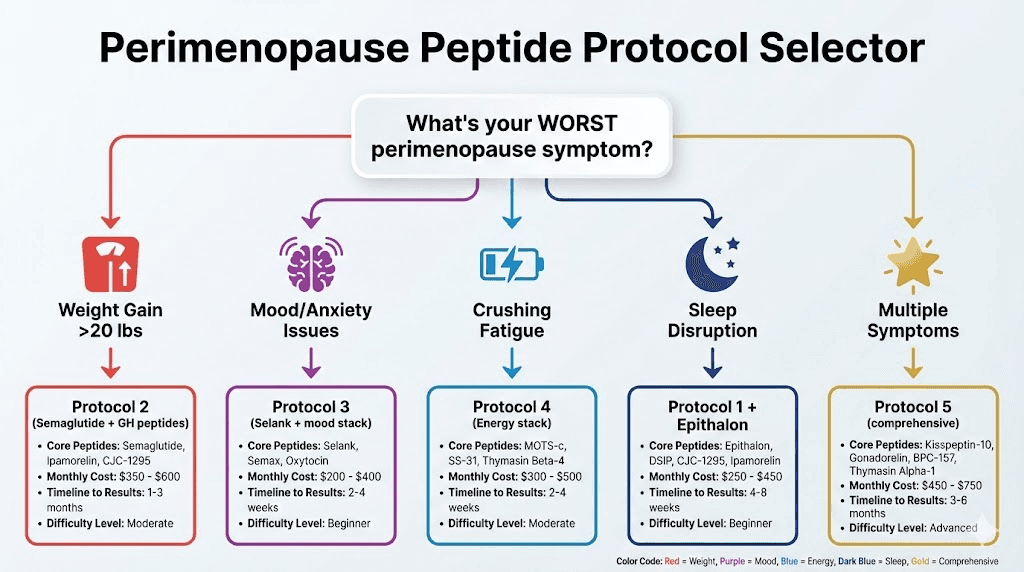 best peptides for perimenopause