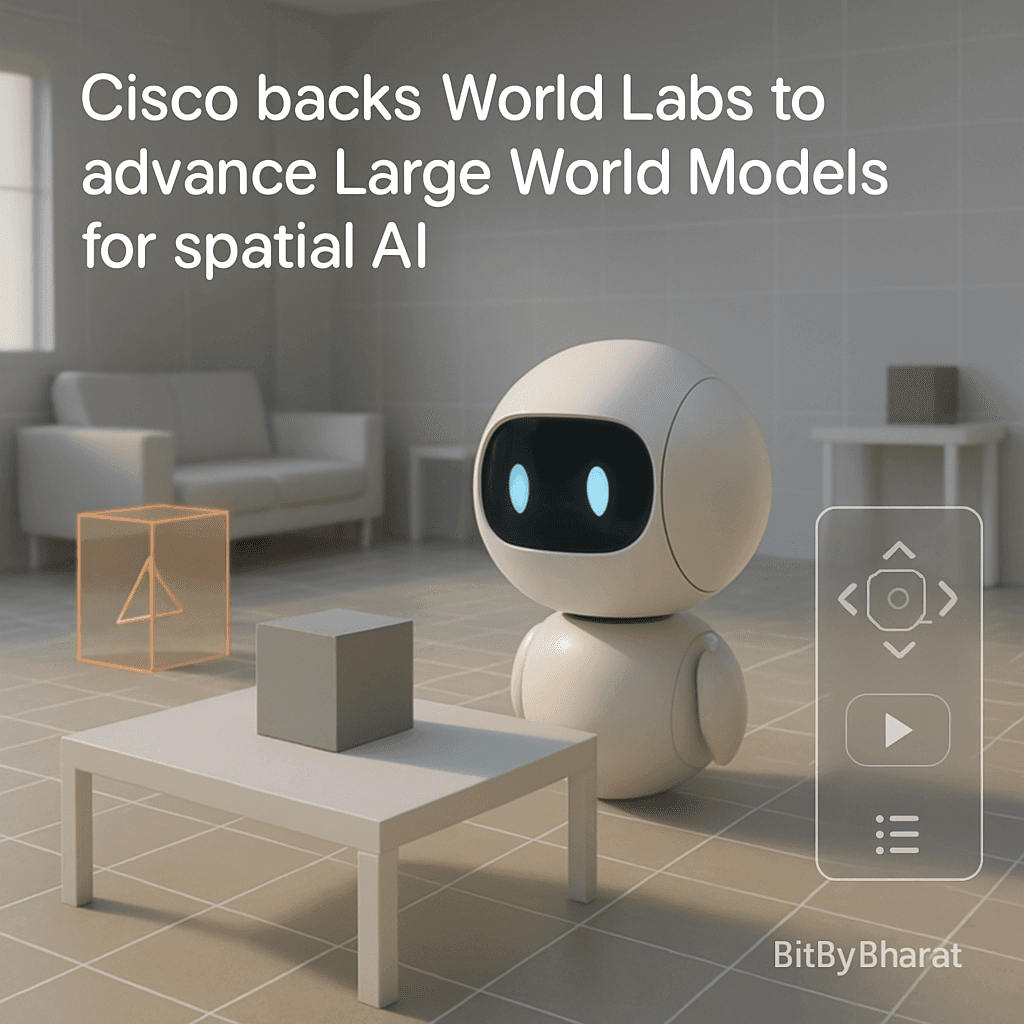 Cisco backs World Labs to advance Large World Models for spatial AI