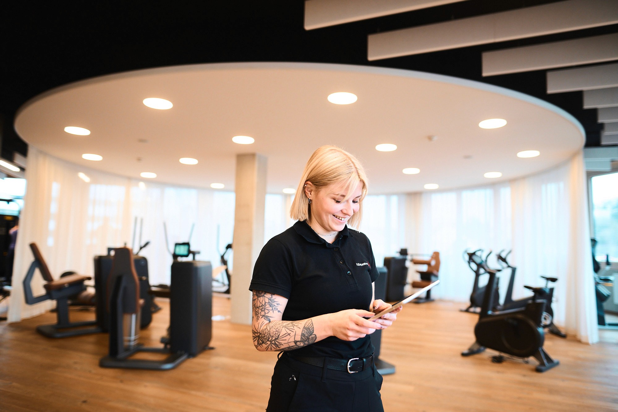 Unsere Trainingsflächen des Fitnessstudios bei Körperwerk - Krafttraining oder smarte Geräte
