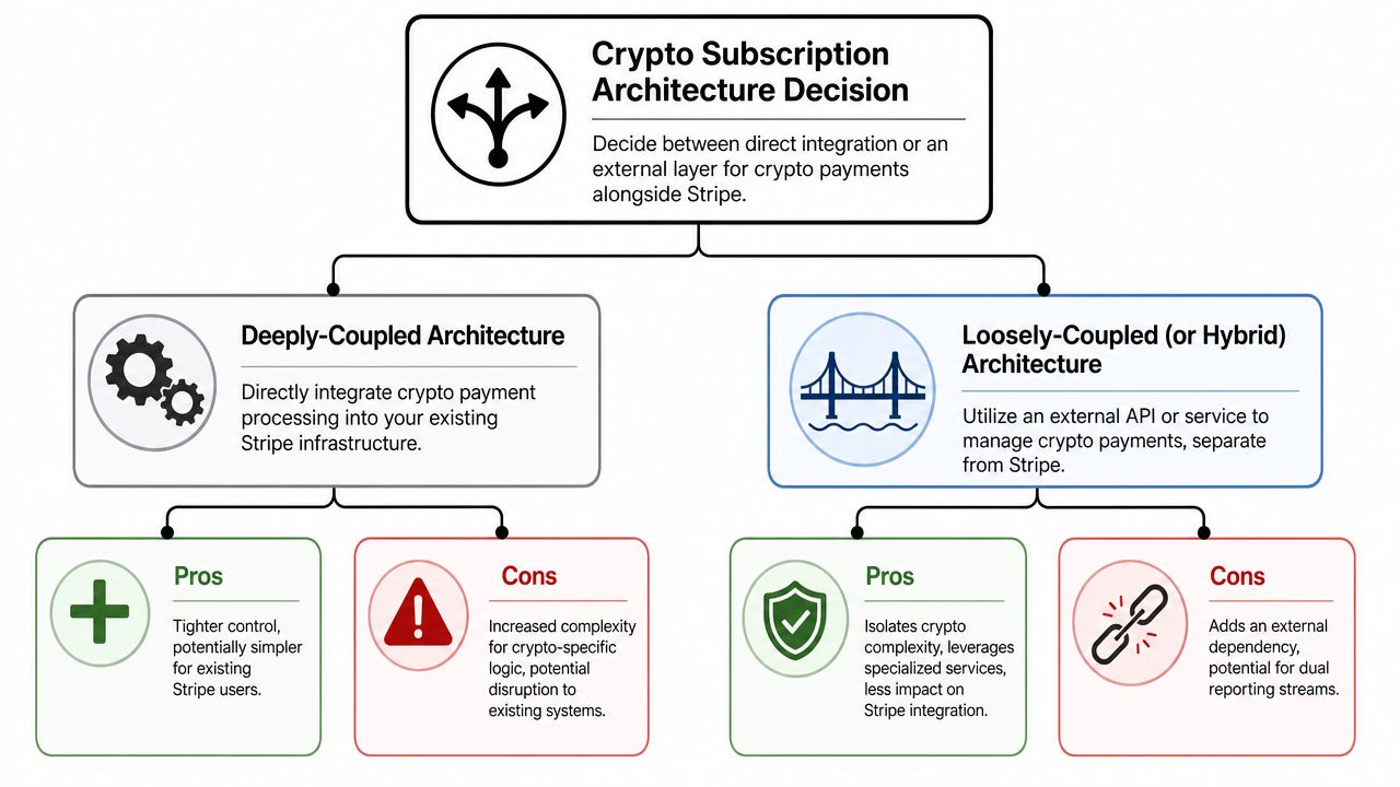Choosing Your Crypto Subscription Architecture