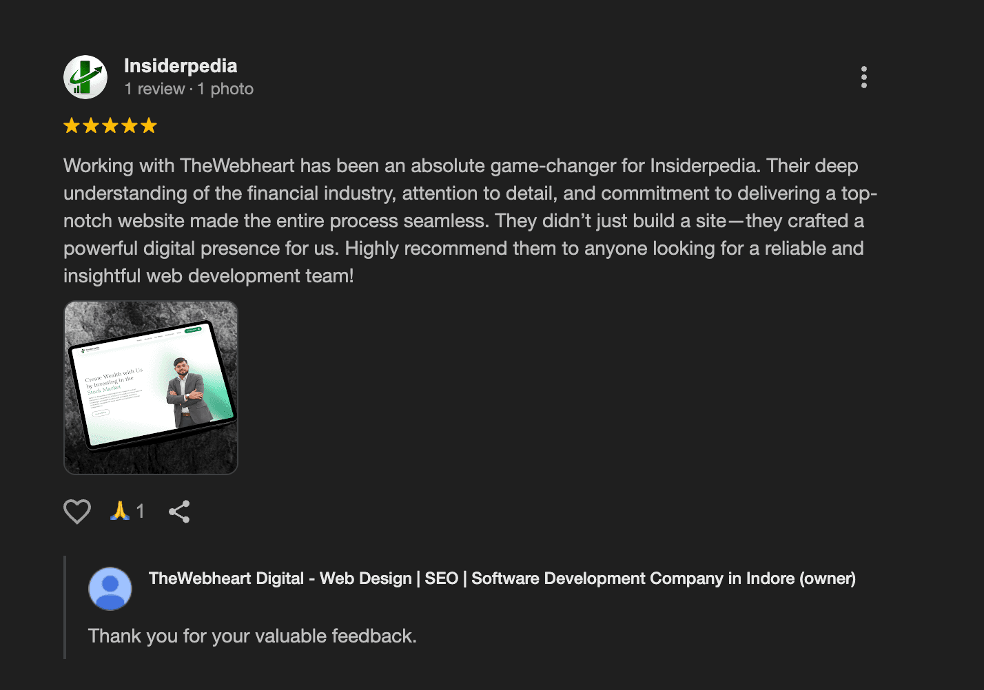 thewebheart review