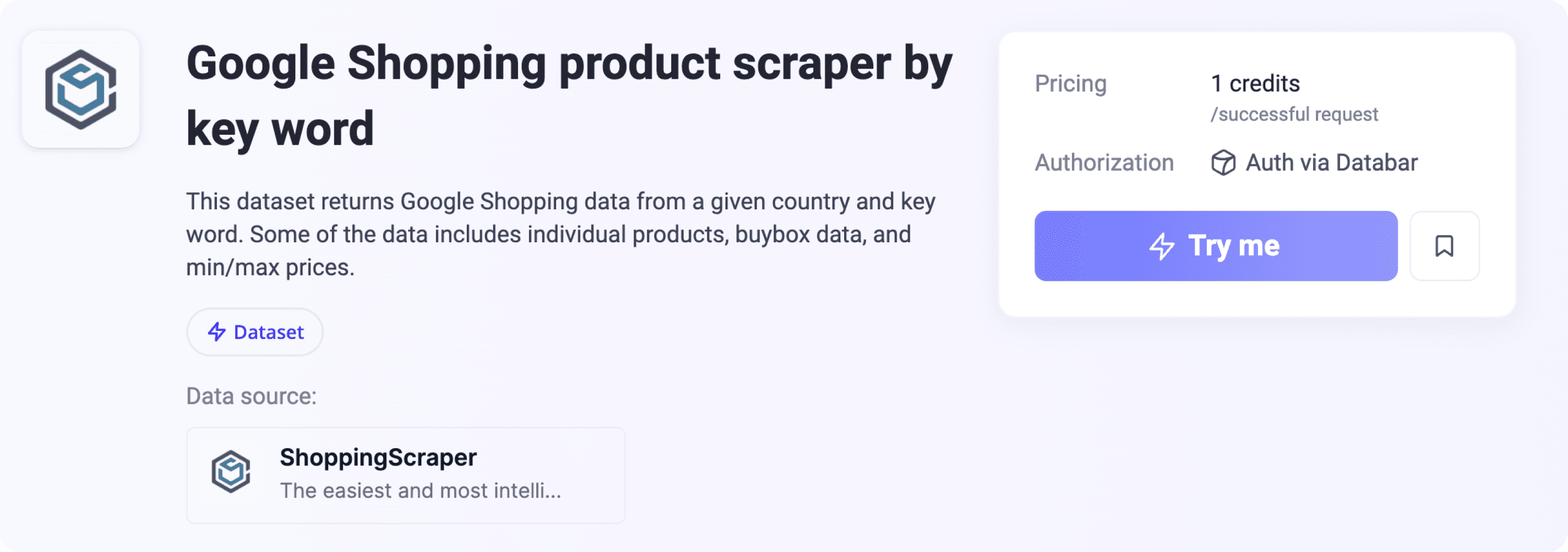 Scrape product data from Google Shopping with the ShoppingScraper API - illustration