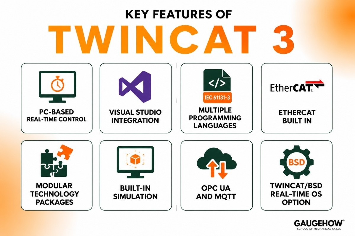 Key features of TwinCAT 3