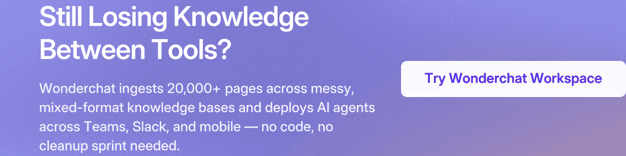 Still Losing Knowledge Between Tools?