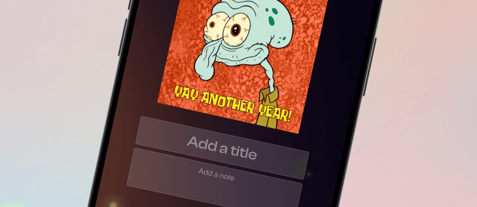 Customizable themes and effects for party invites