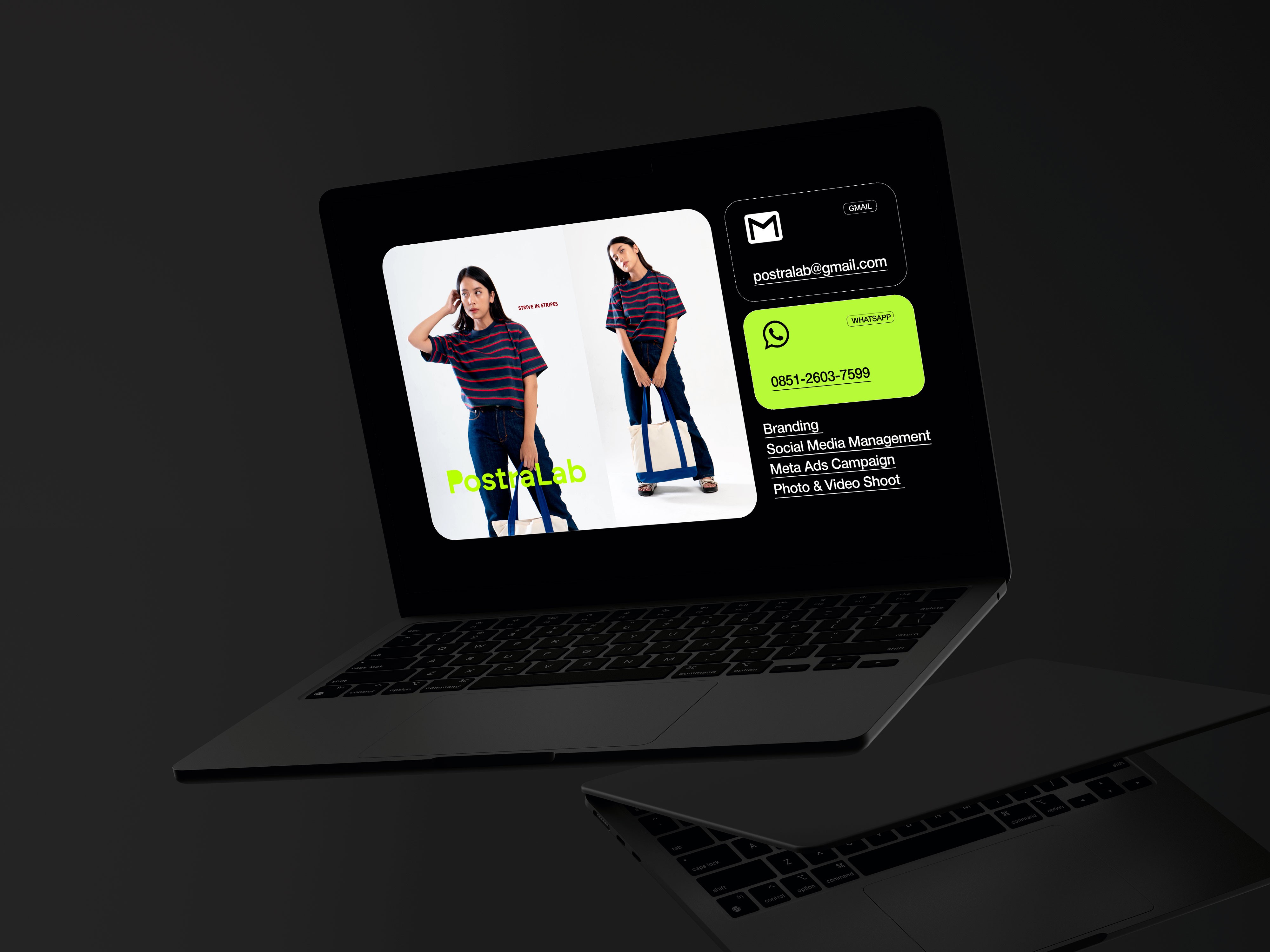 Woman looking at camera