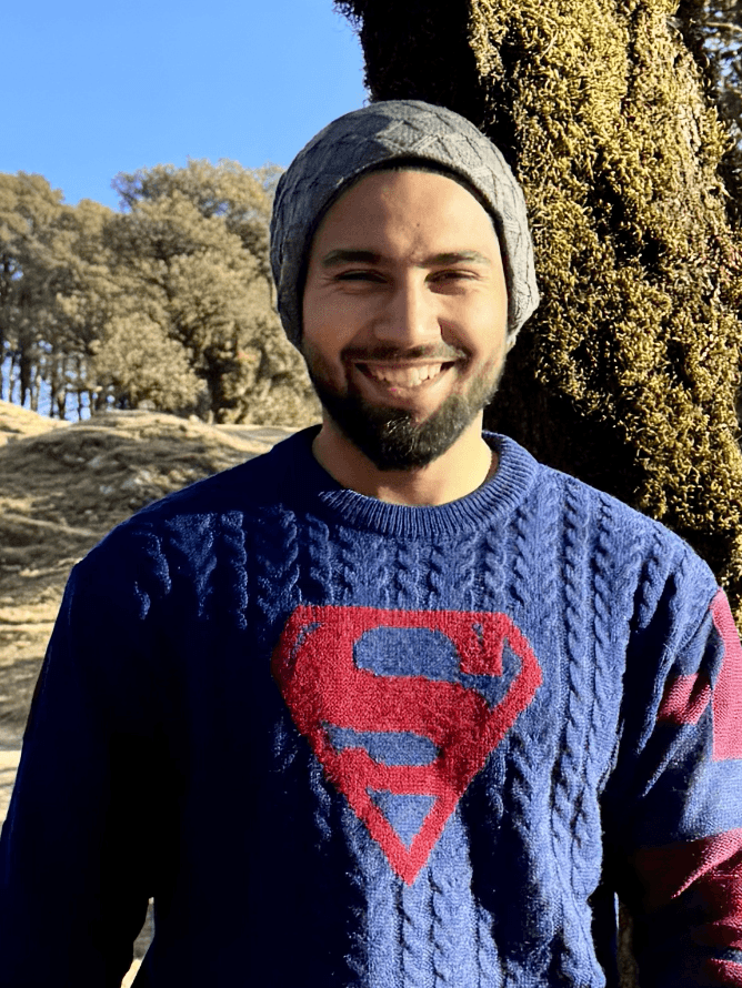 Portrait of portfolio creator