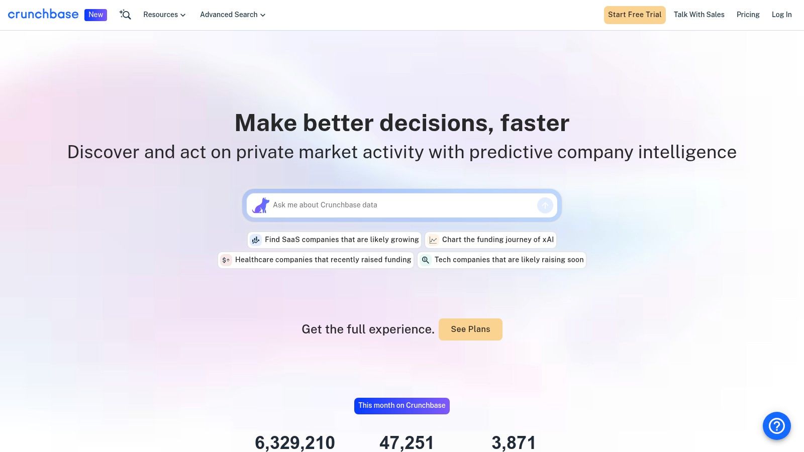 Crunchbase (Crunchbase Pro)