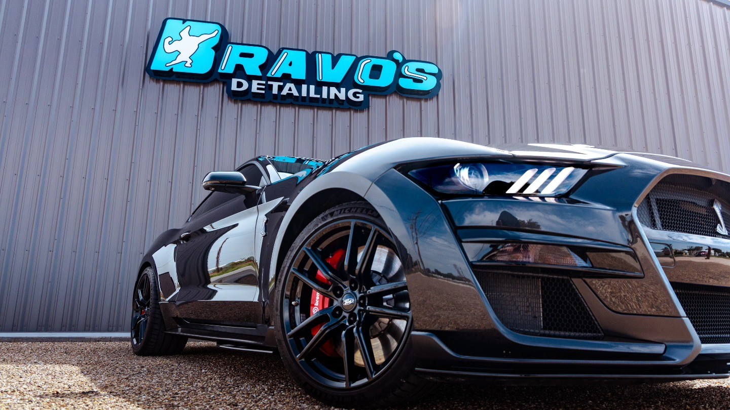 Car In Front Of Shop