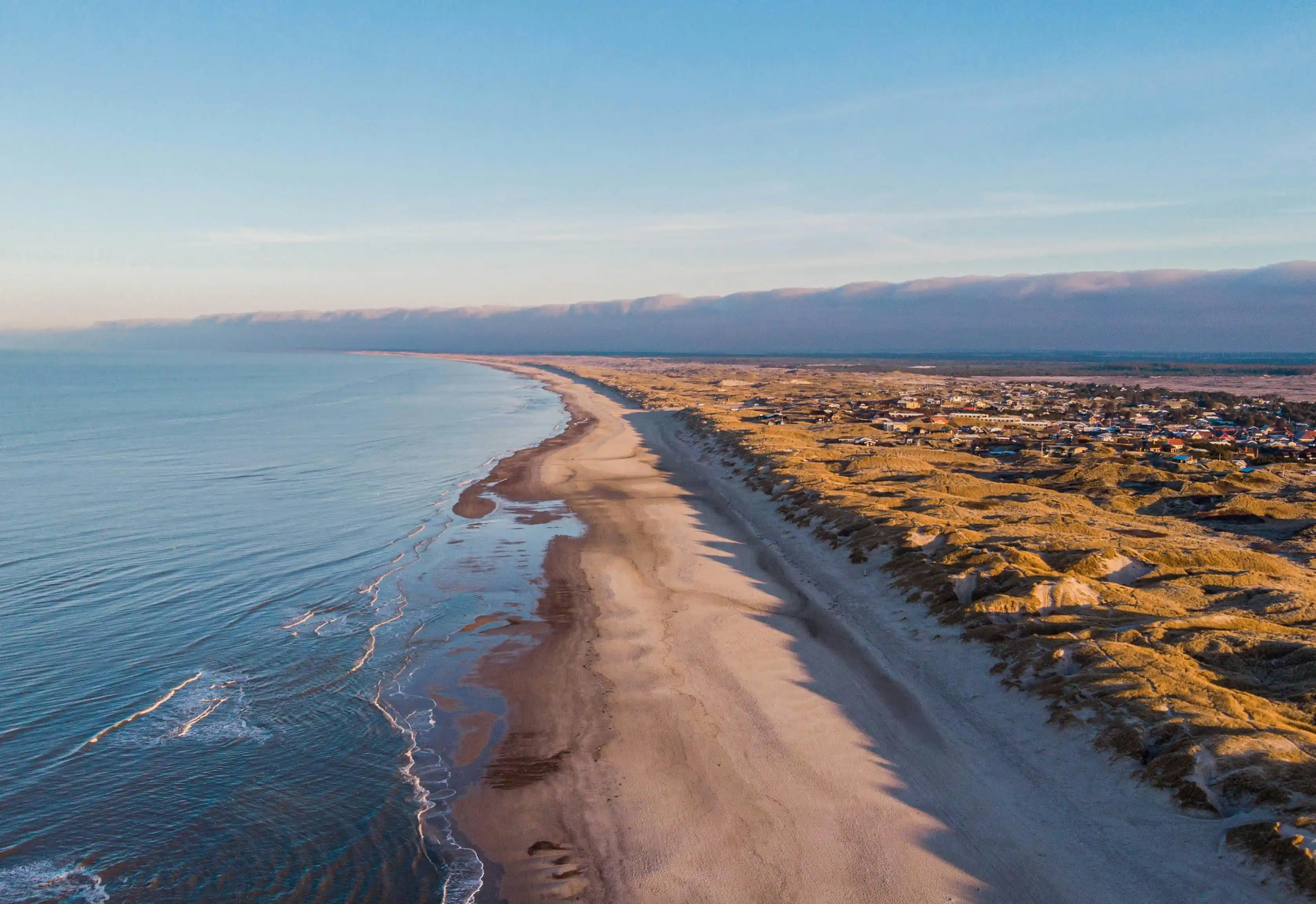 beach in henne kirkeby denmark