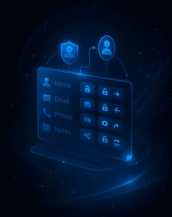 Illustration granular admin control logo